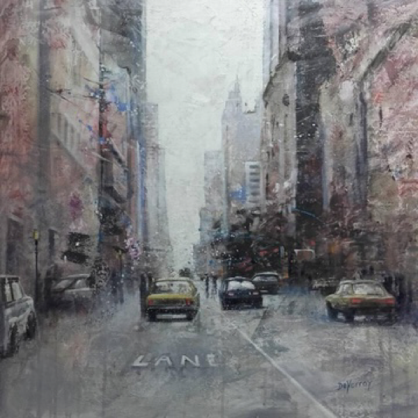 L'avenue gris mauve
