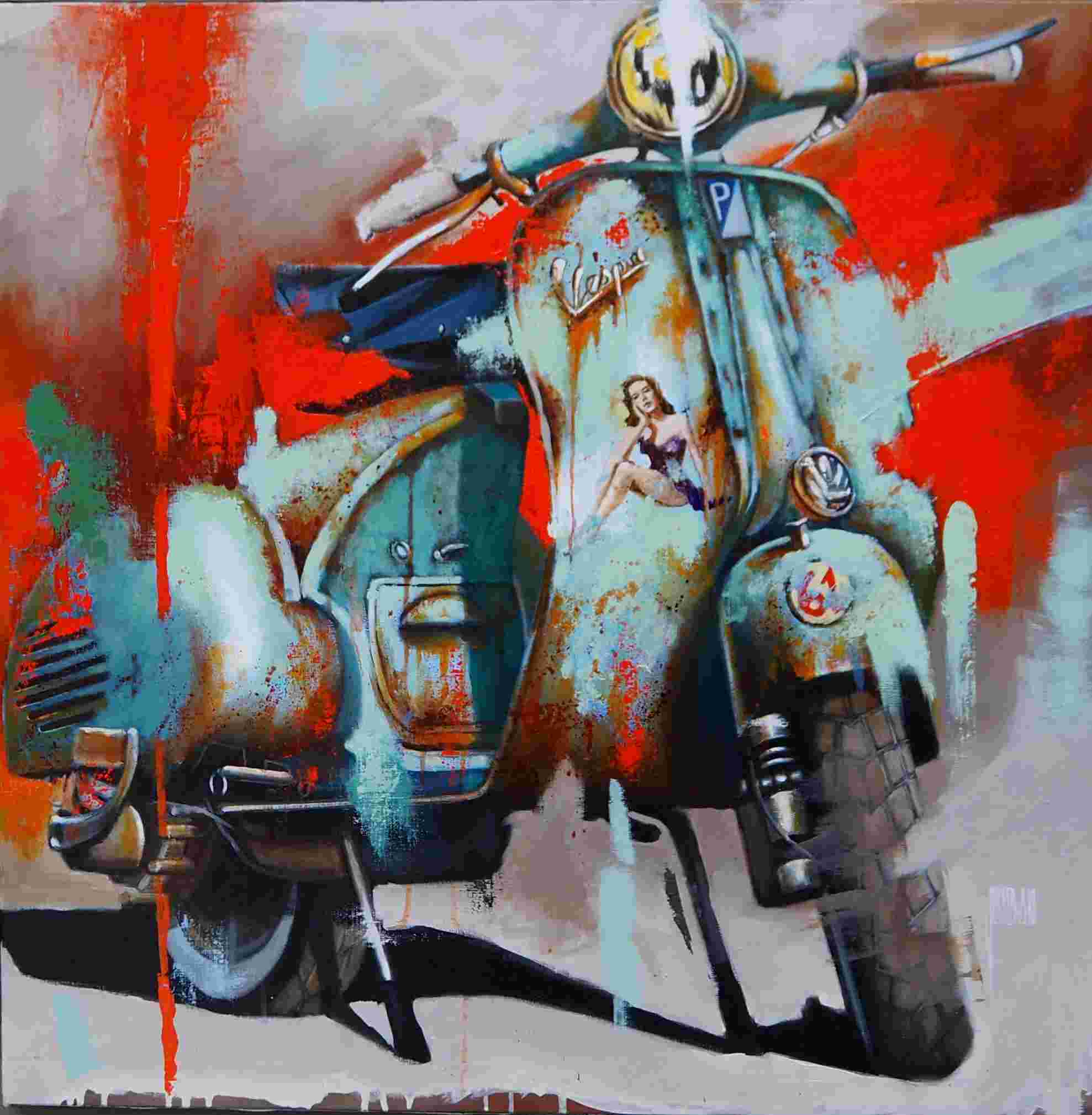 PETITE VESPA VERTE